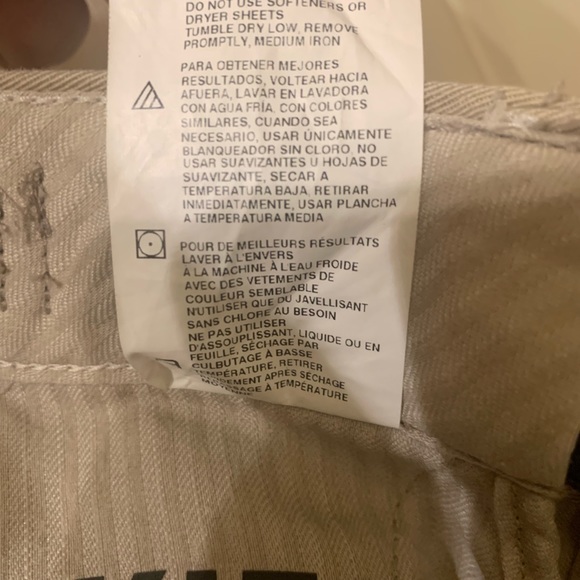 Mens Dickies Khakis Comfort Waist Pants Desert Sand Relaxed Taper 34x30 - Picture 4 of 7